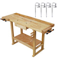 55-Inch Wood Workbench