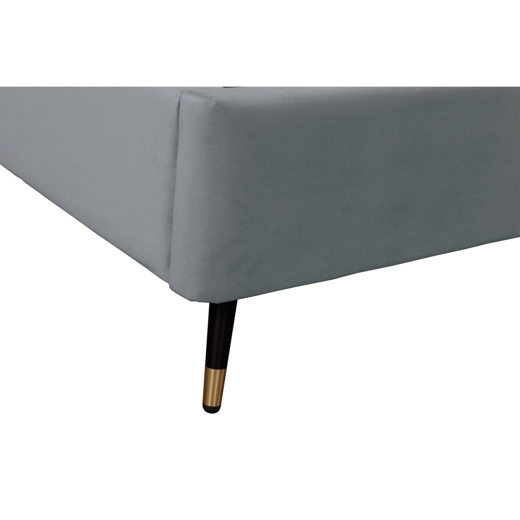 Crosby Upholstered Velvet King Bed