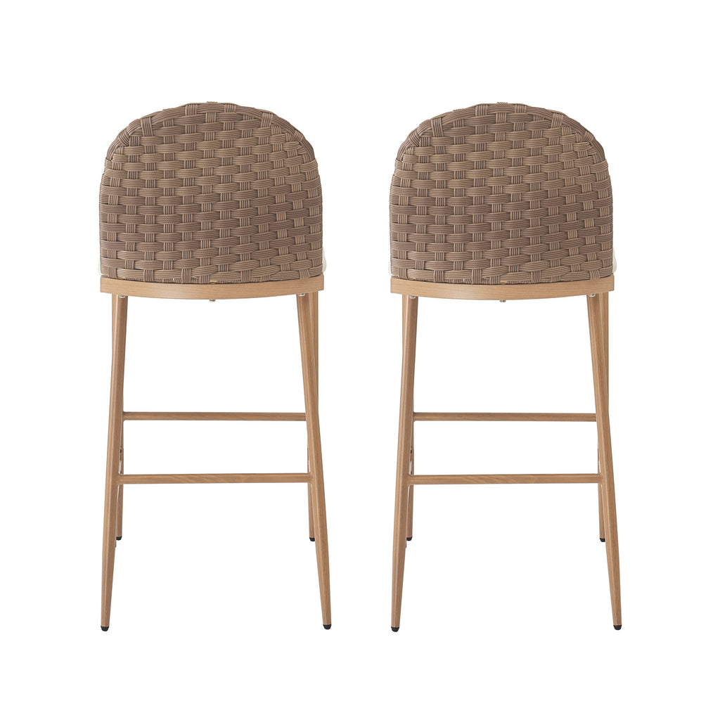 29.5" Farmhouse Barstools Set of 2