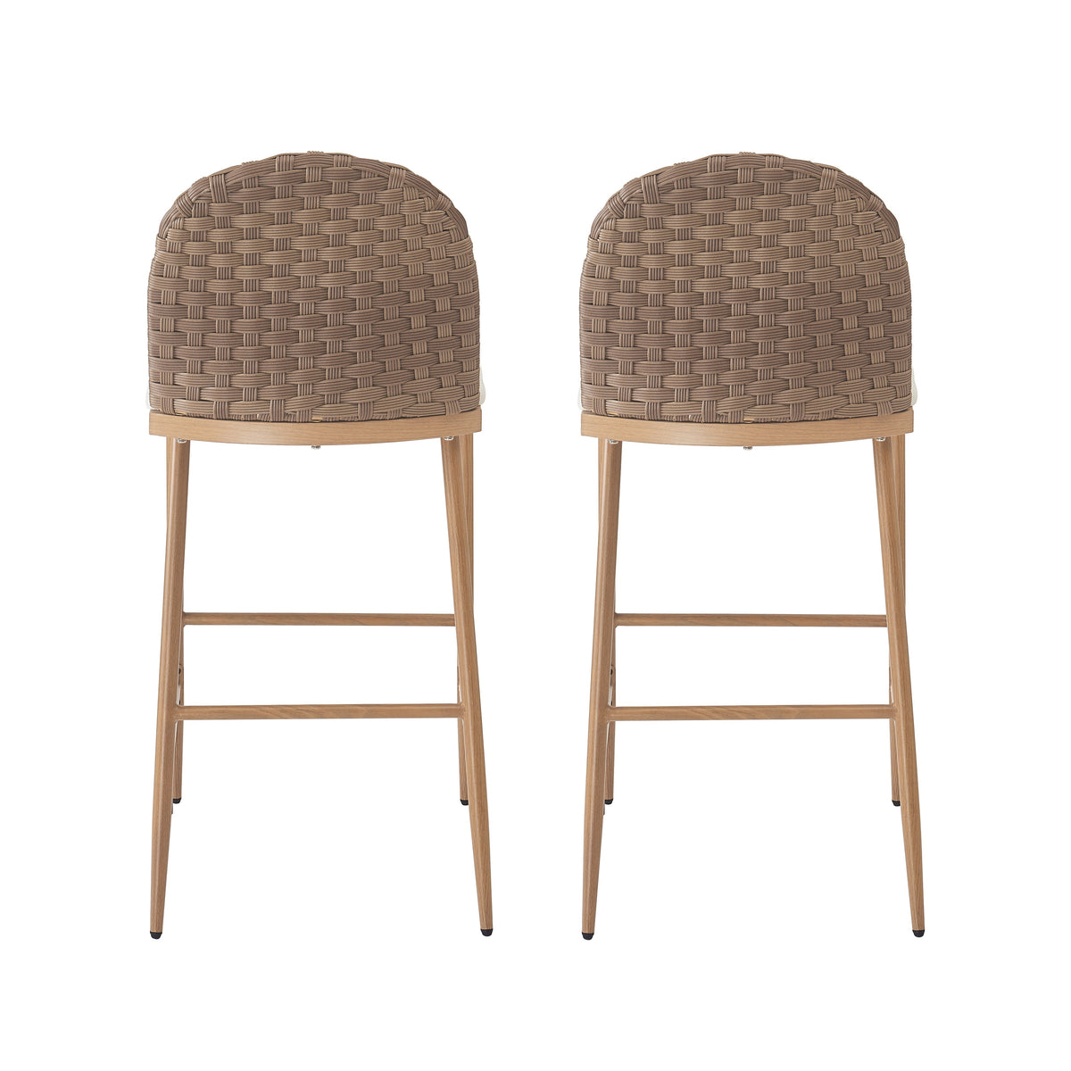 29.5" Farmhouse Barstools Set of 2