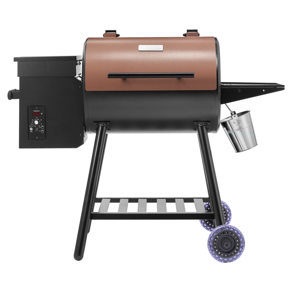 Wood Pellet Grill Smoker Outdoor Electric BBQ Grill