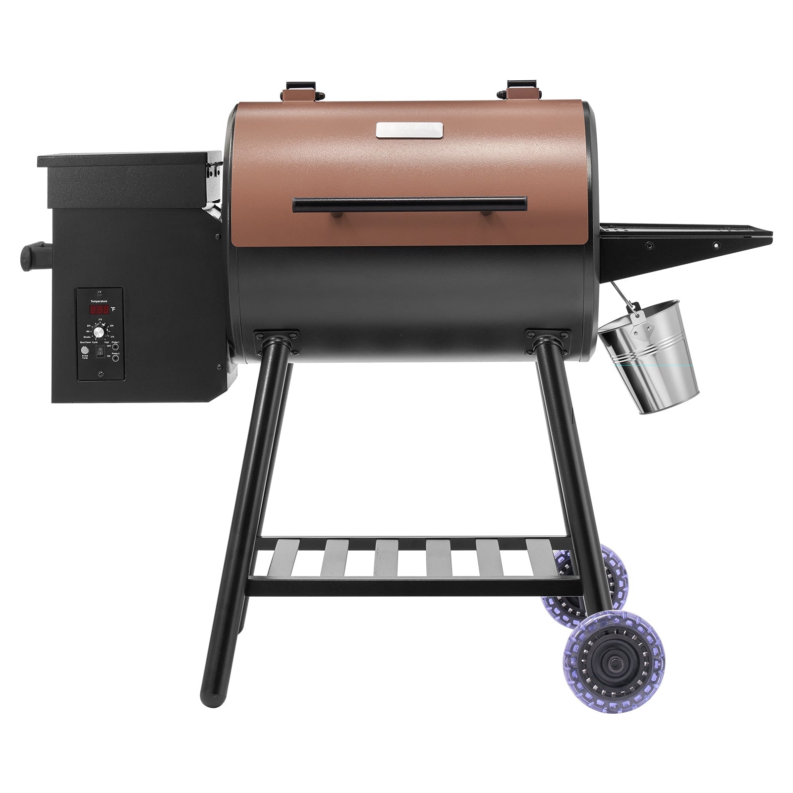 Wood Pellet Grill Smoker Outdoor Electric BBQ Grill