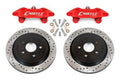 BMR Suspension BMR 14-19 Chevrolet Corvette Brake Kit For 15in Conversion Drilled And Slotted Rotors/Red Calipers DBK573