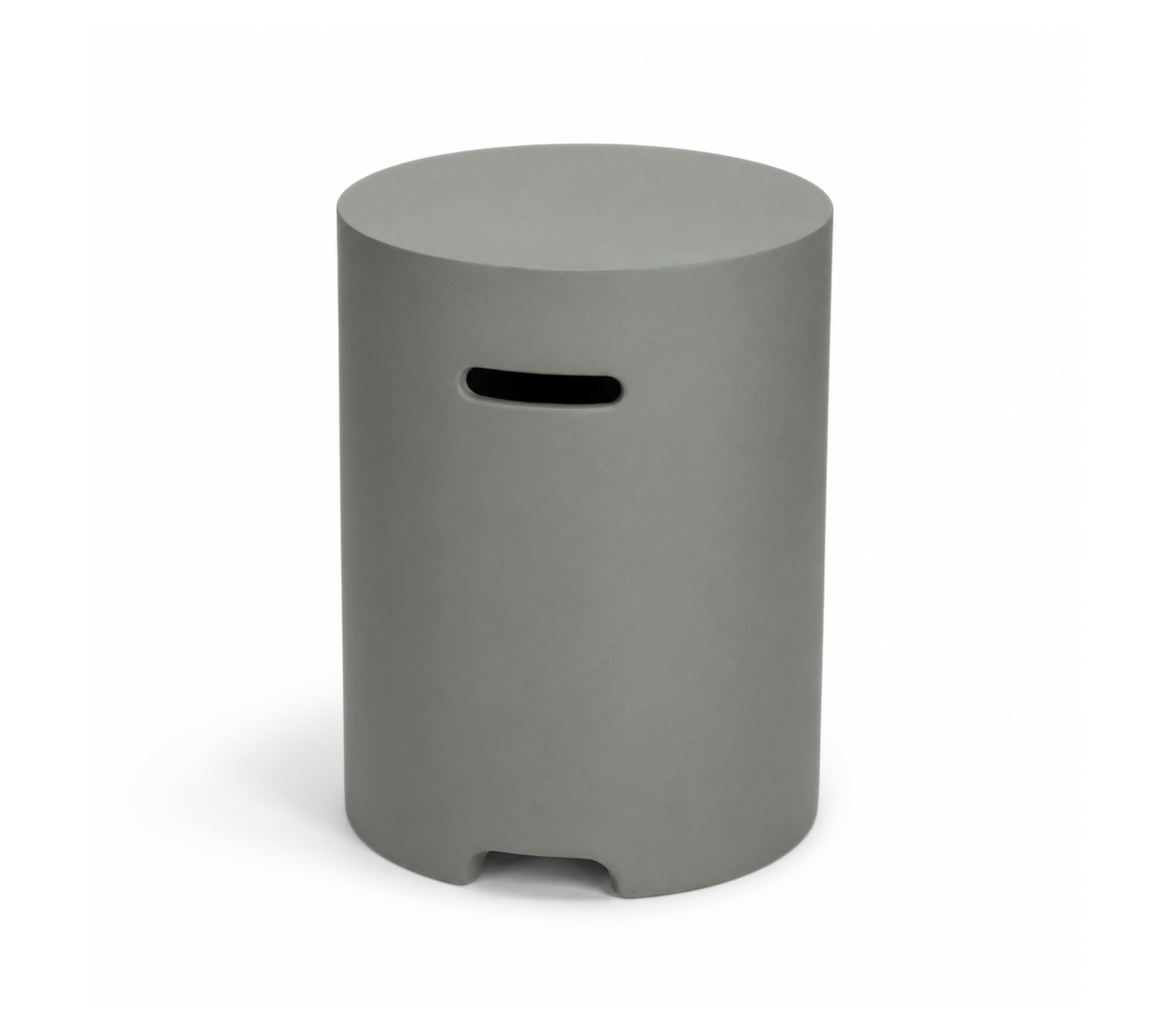 Propane Tank Cover Table - Lightweight Concrete Design