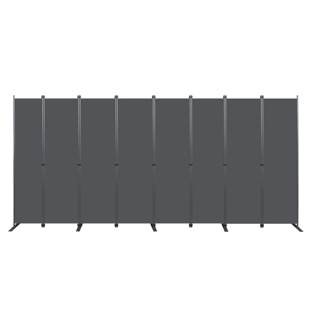 Room Divider 8-Panel Folding Privacy Screen