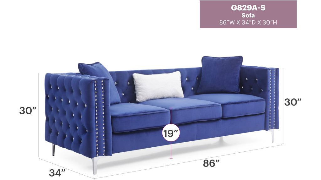 Paige G829A-S Sofa
