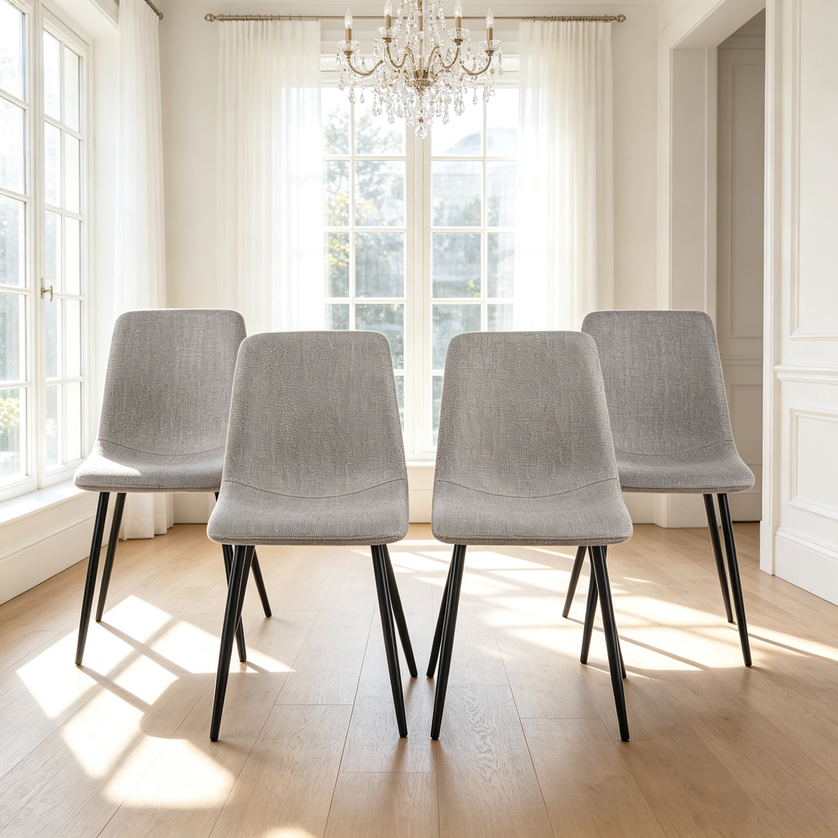 Modern Kitchen Dining Room Chairs Set of 4
