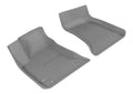 3D MAXpider 2011-2020 Dodge/Chrysler Charger Rwd/300/300C Rwd Kagu 1st Row Floormat - Gray L1DG01411501