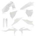 Acerbis 19-22 KTM 125-450 SX/ SX-F/ XC-F/ XC/ XC-tpi Full Plastic Kit - White 2726490002