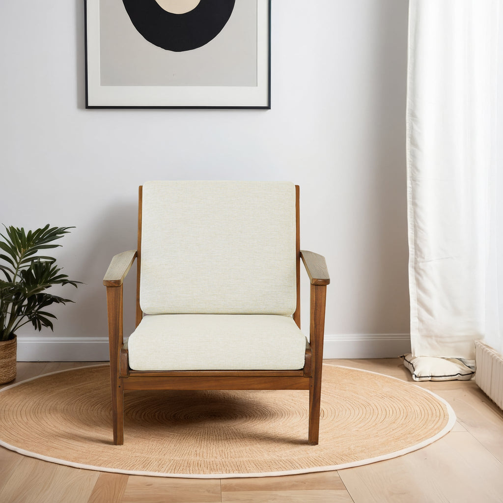 Connor Solid Wood Accent Chair