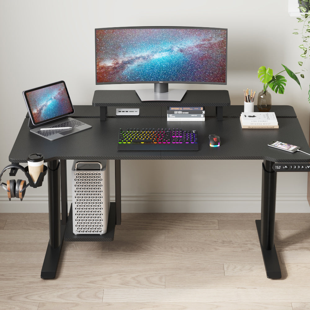 63"×(24"+6") Adjustable Height Desk