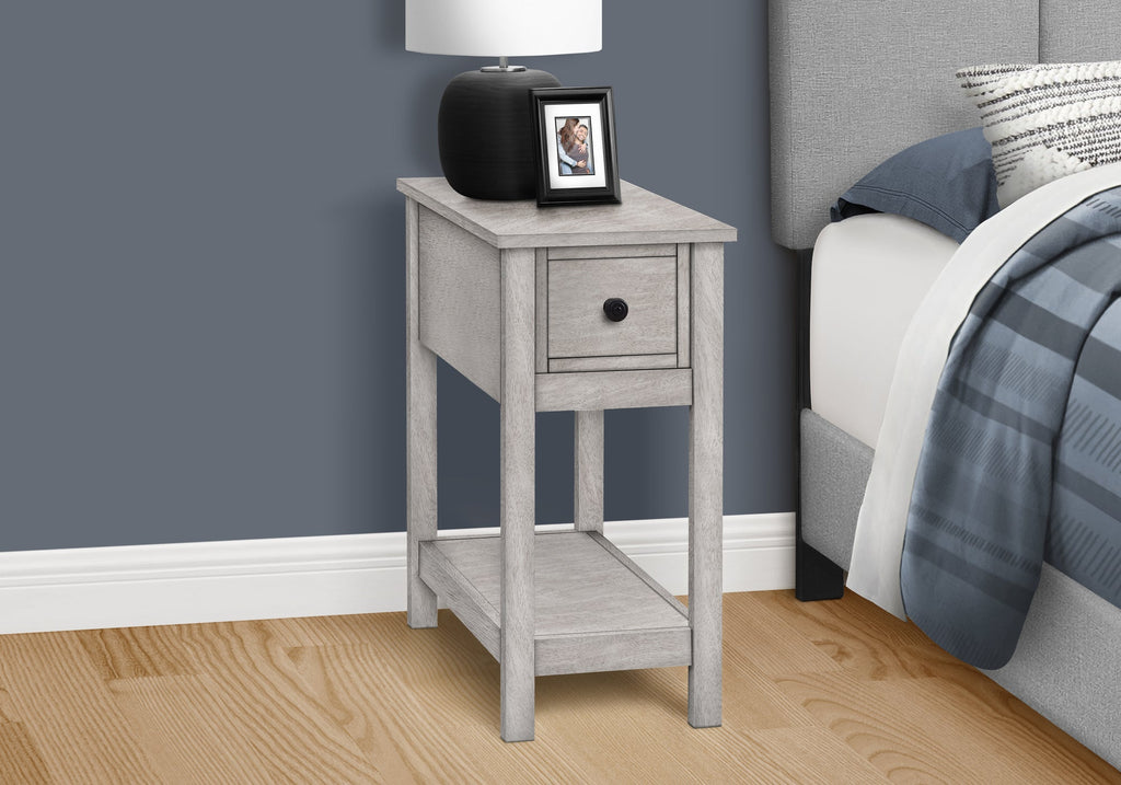 2 Tier Narrow Accent Table