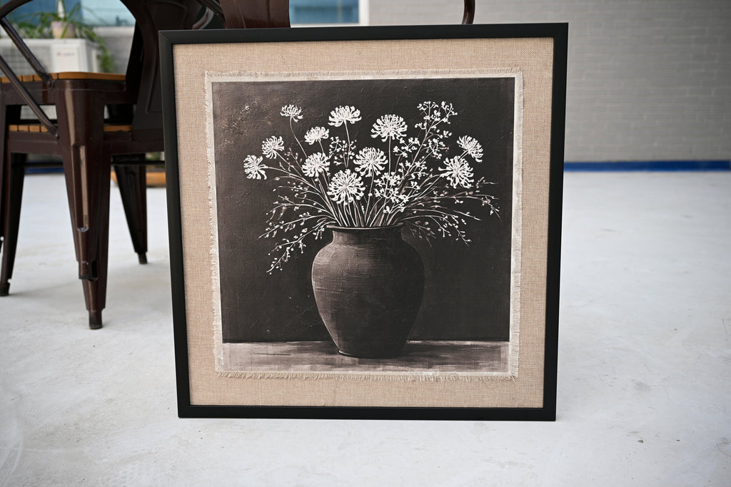 Artistic Path Abstract Flower Bouquet Wall Art