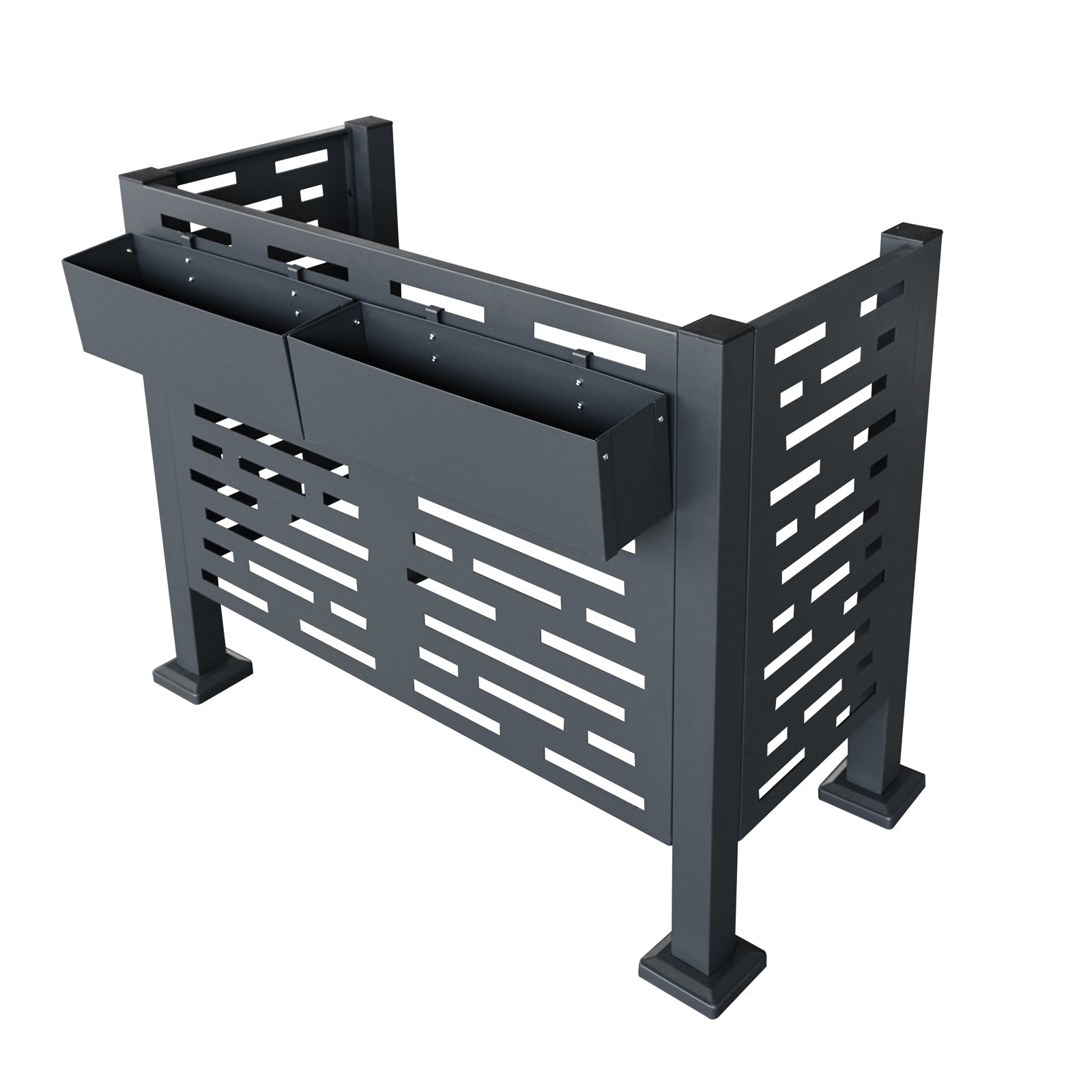 4ft x 2ft Air Conditioner Fence for Outdoor Units