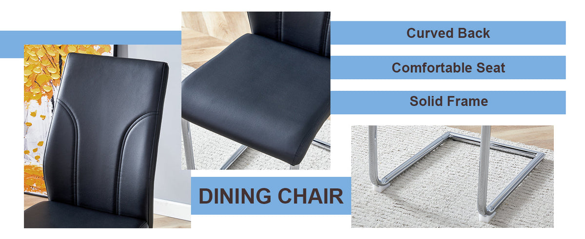 4 Dining Chair Set