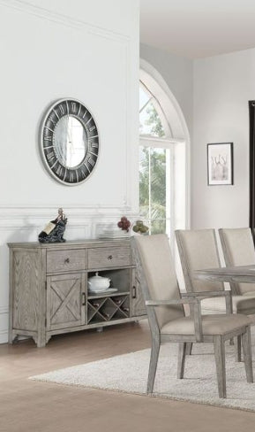 Rocky Fabric Armless Chair
