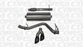 Corsa 14 GMC Sierra/Chevy Silv 1500 Reg. Cab/Long Bed 5.3L V8 Black Sport Single Side CB Exhaust 14872BLK