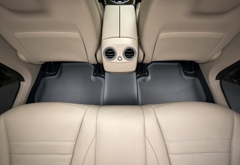 3D MAXpider 2007-2013 BMW 3 Series E93 Kagu 2nd Row Floormats - Gray L1BM02421501