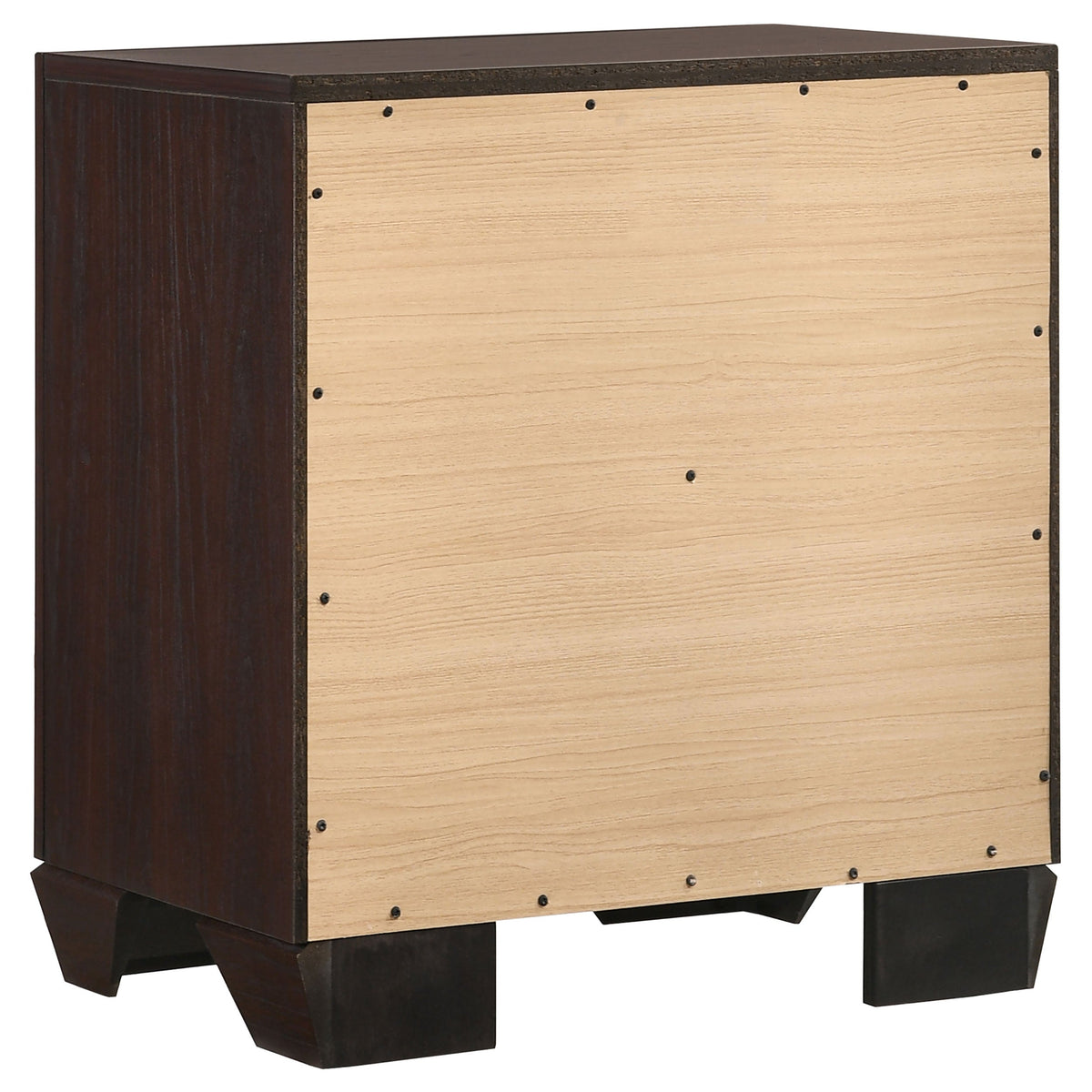 Copper Dark Cocoa 2-Drawer Rectangular Nightstand