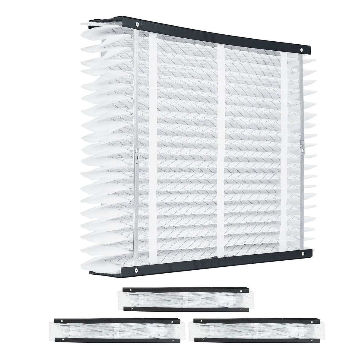 Air Filters MERV 13 Electrostatic Pleated HVAC Furnace Filter 4-Pack