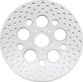 Bikers Choice 84-99 Big Twin & XL 11.5 Inch Front Drilled Stainless Rotor Replaces H-D 44136-84 619915