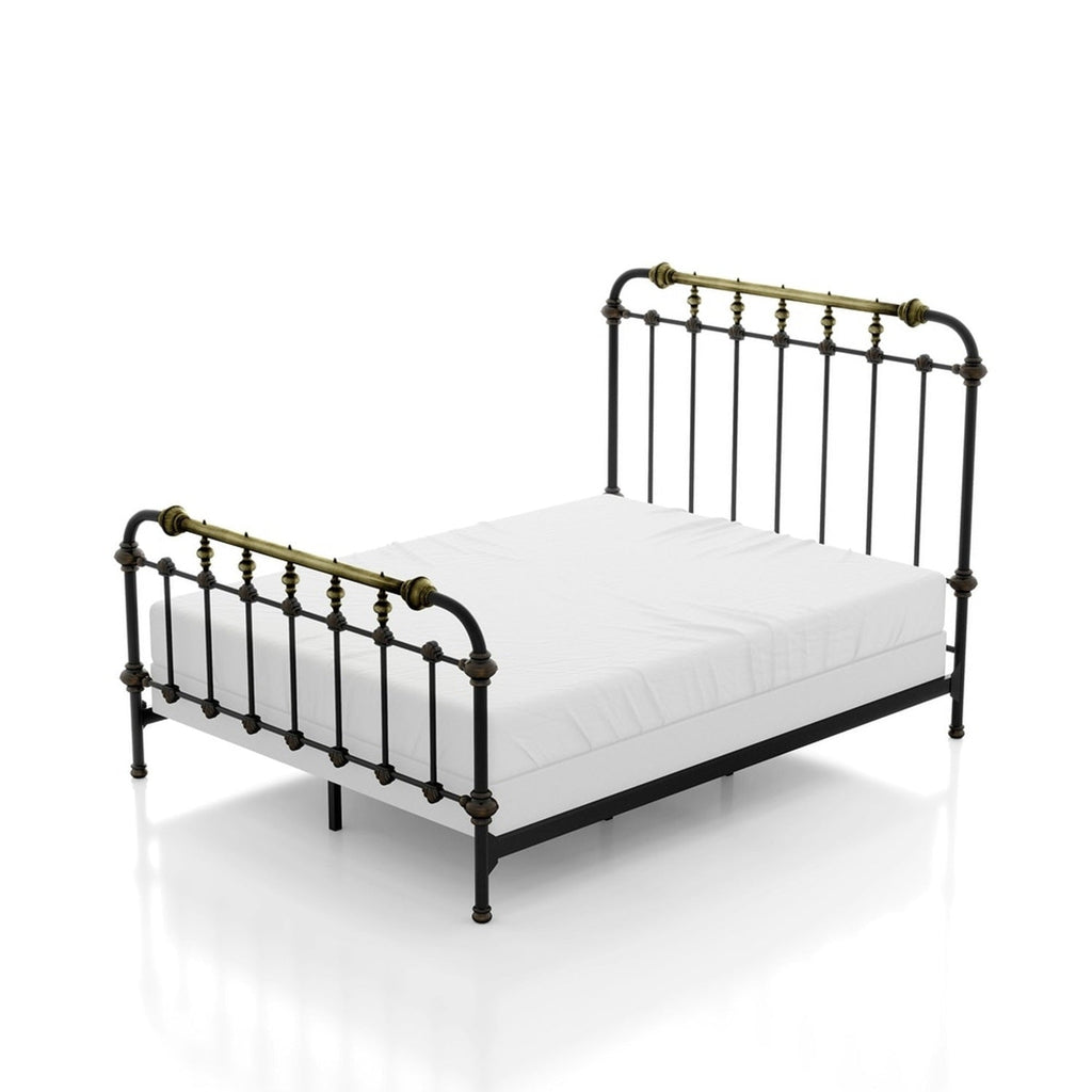 Transitional Style Antique Bed