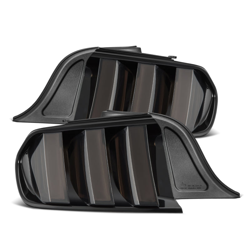 AlphaRex 15-23 Ford Mustang NOVA-Series Prismatic LED Tail Lights Alpha-Black 655010 *Discontinued
