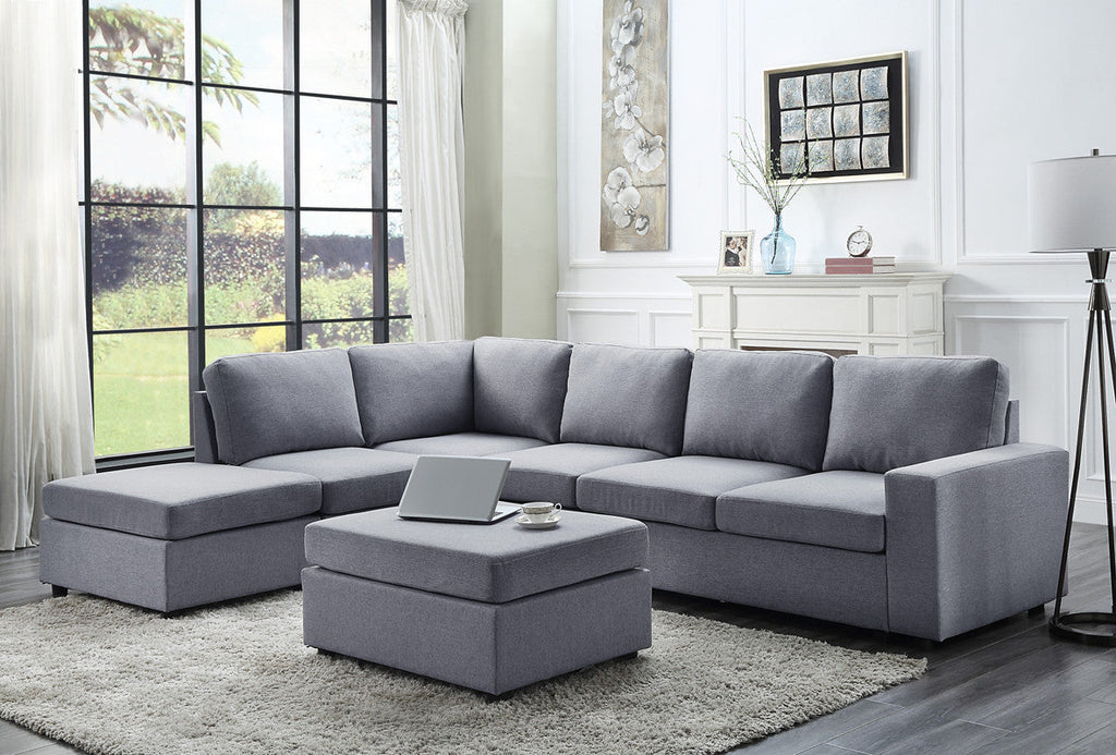 Cassia 120" Modular Sectional Sofa