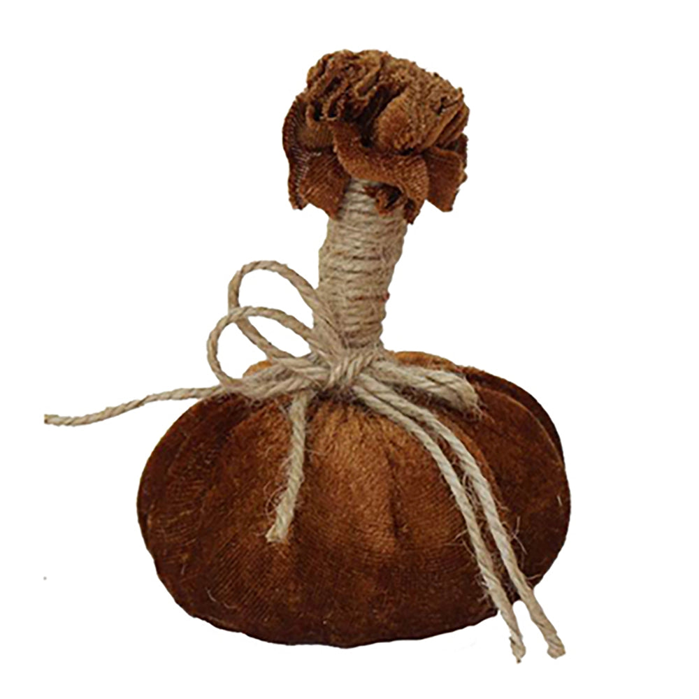 4x5.5" Sm Pumpkin Ornament, Set of 6