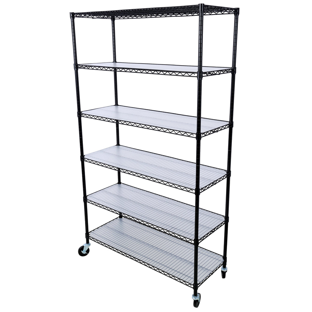 6 Tier 6000lbs Capacity NSF Metal Shelf Wire Shelving Unit