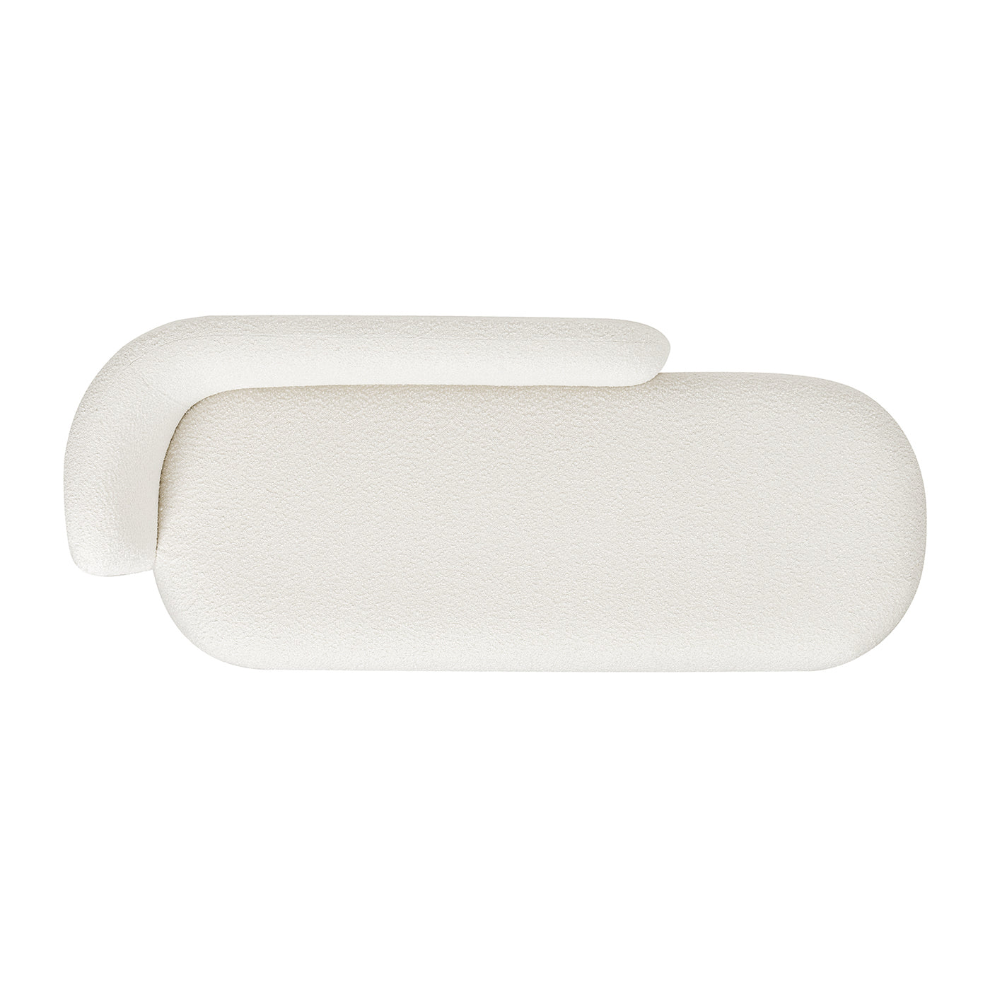 Aire 75" RAF Modern Rounded Chaise Lounge