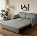 Convertible Pull-Out Queen Sleeper Sofa, 3-in-1 Design