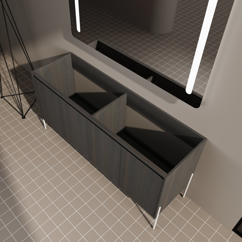 60" Freestanding Bathroom Vanity