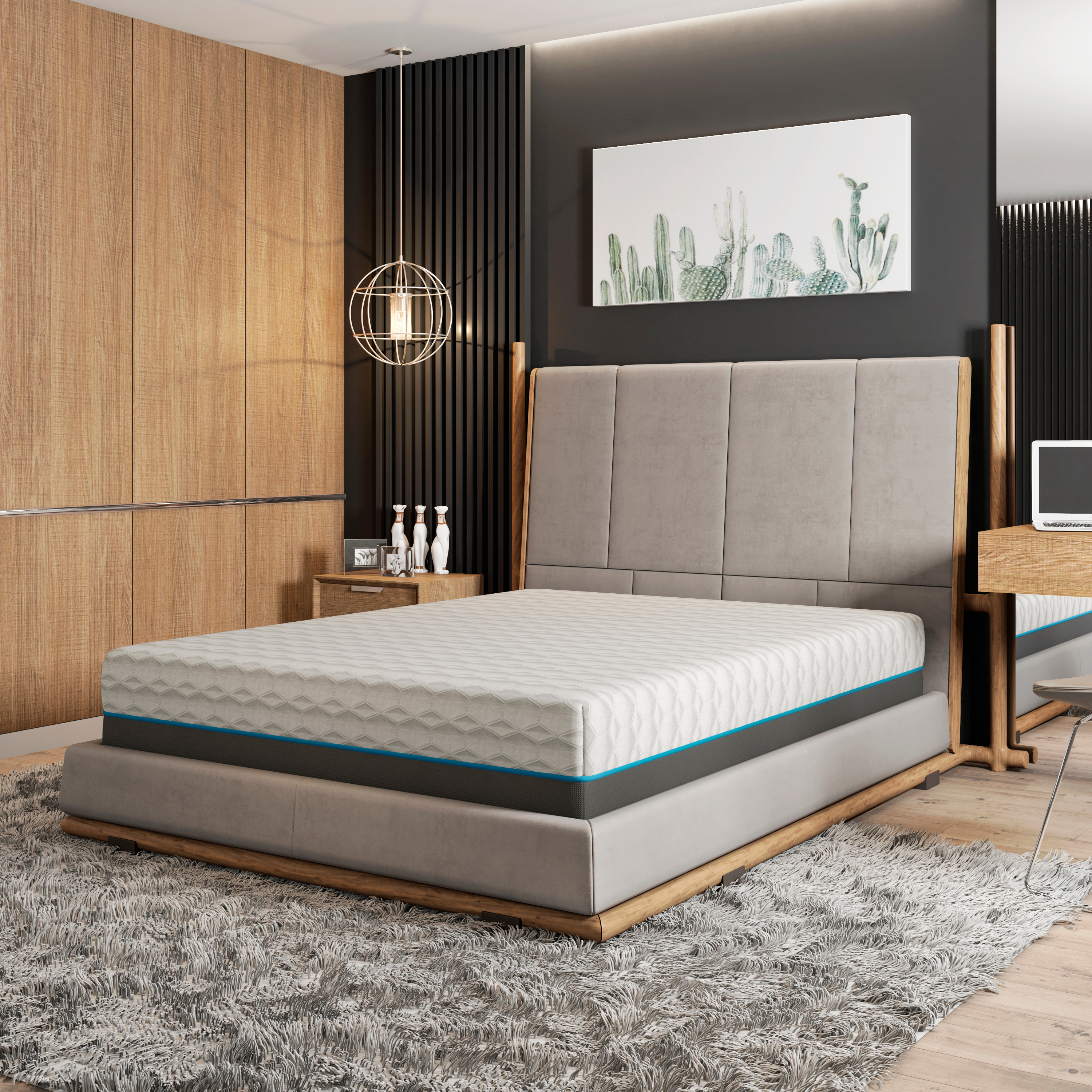 Copper Lux Twin XL Soft Memory Foam Mattress
