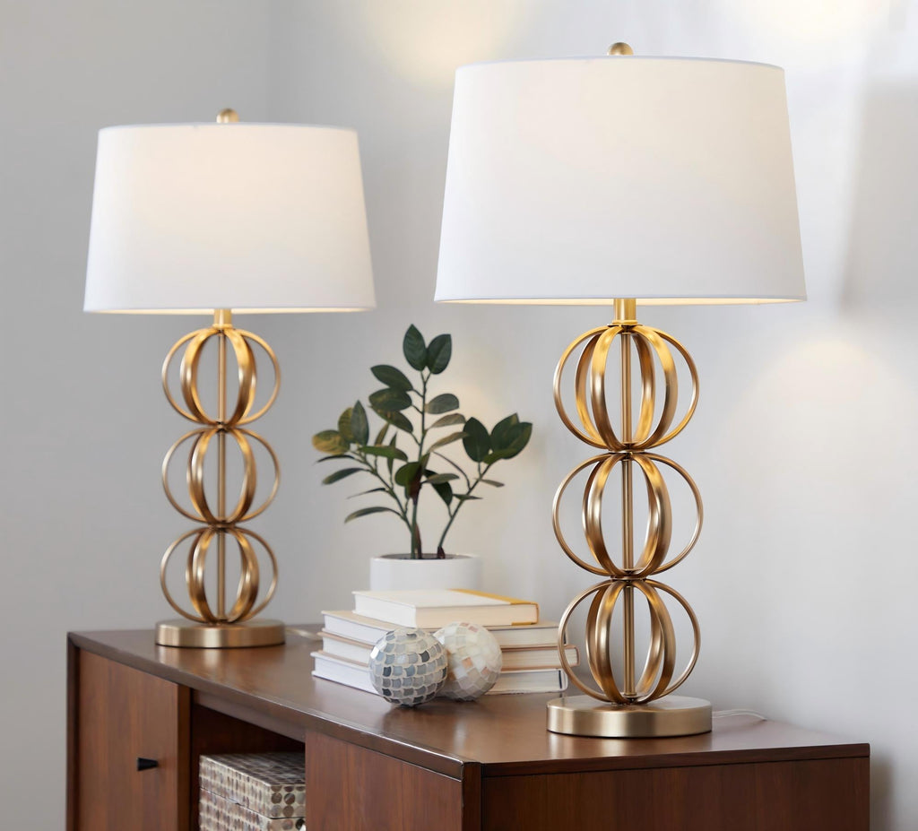 Linx 29" Contemporary Metal Table Lamp