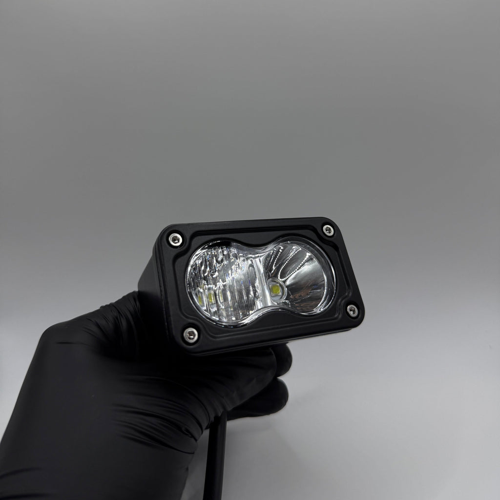 Rechargeable Battery Powered Baja Light w/ Switch (Metal)