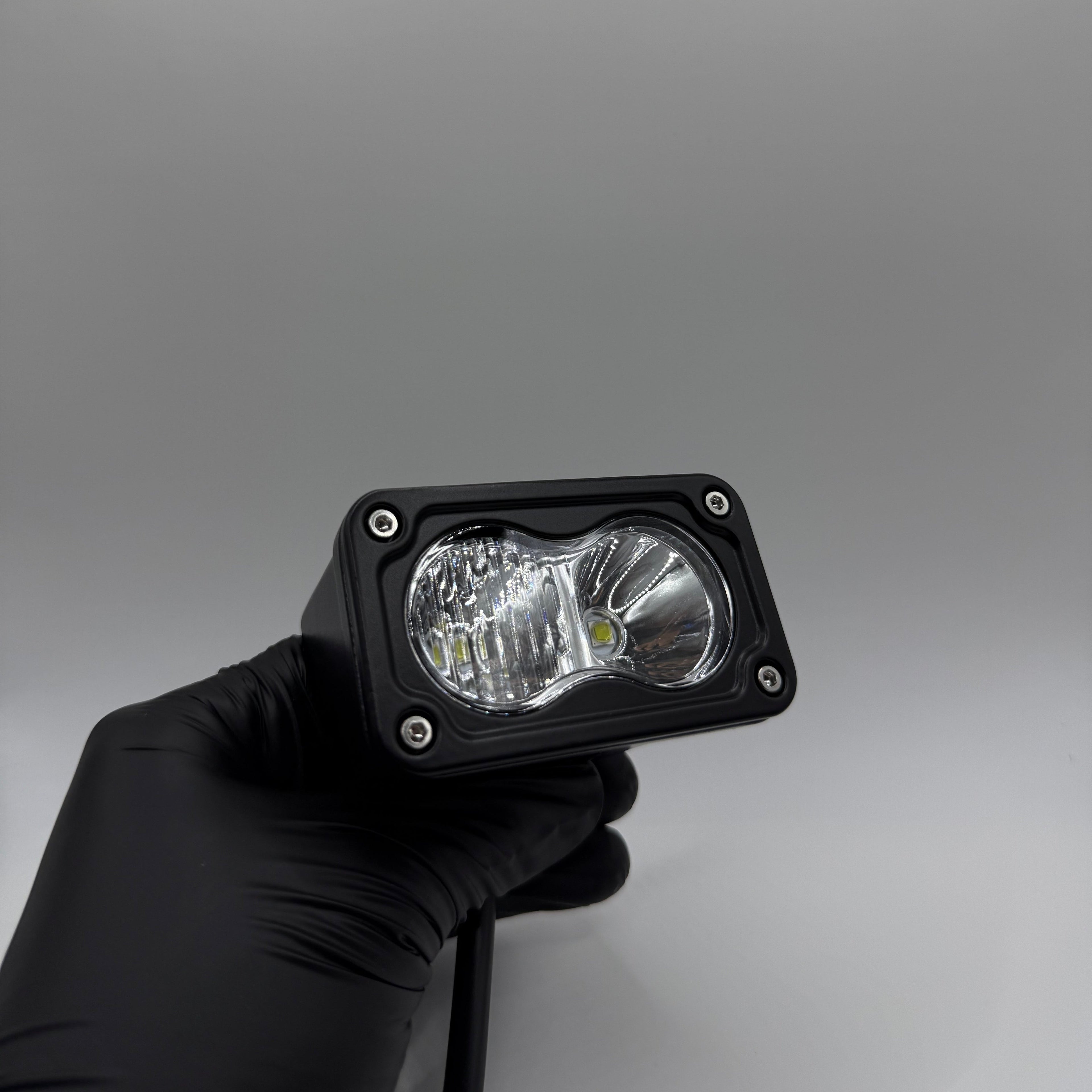 Rechargeable Battery Powered Baja Light w/ Switch (Metal)