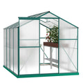 Polycarbonate Greenhouse - 6' x 8' Heavy Duty Walk-in Garden Greenhouse