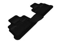 3D MAXpider 2007-2013 Jeep Wrangler JK Unlimited Kagu 2nd Row Floormats - Black L1JP00321509