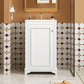 20-Inch Bathroom Vanity with Ceramic Sink