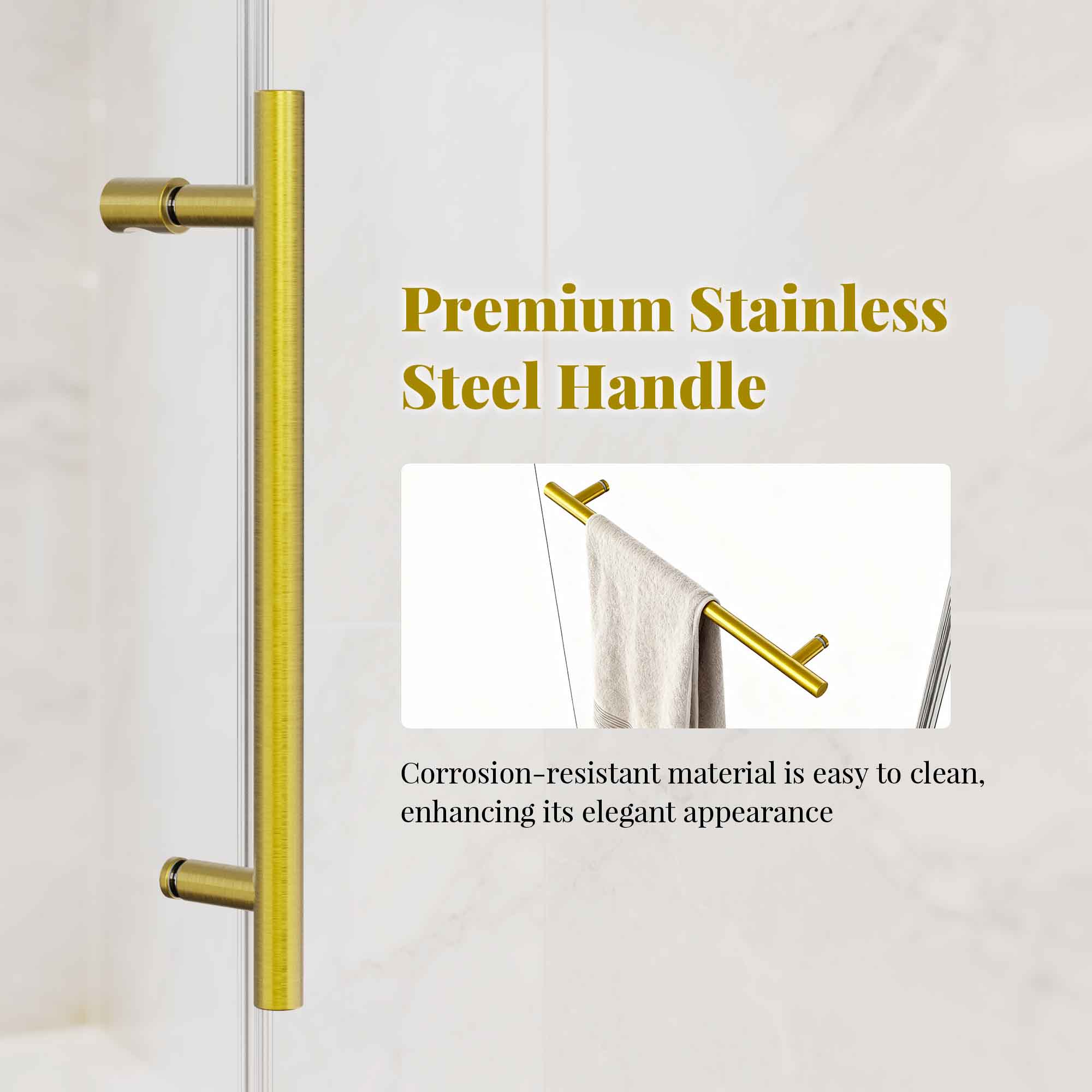 Frameless Single Sliding Shower Doors