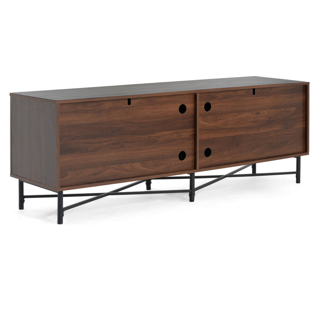 Functional 4-Door TV Cabinet