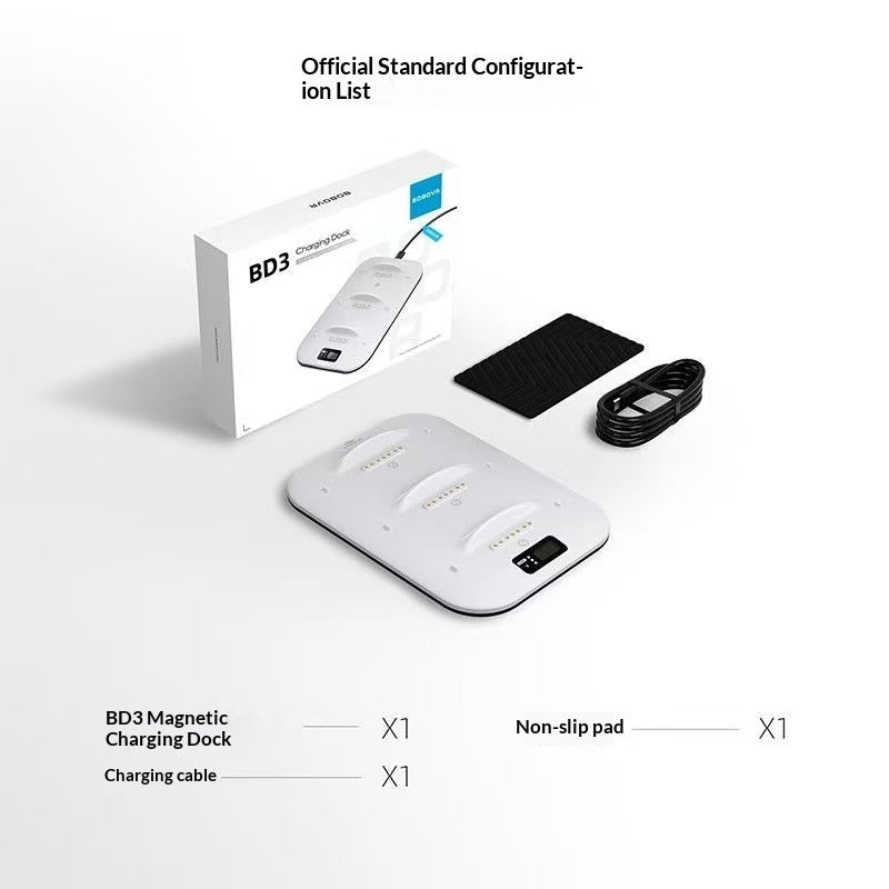 Portable Household Magnetic Battery Special Three Charging Socket