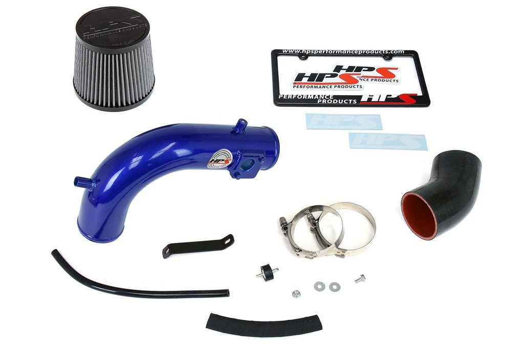 HPS Shortram Air Intake Kit 2009-2014 Acura TSX 2.4L, Blue
