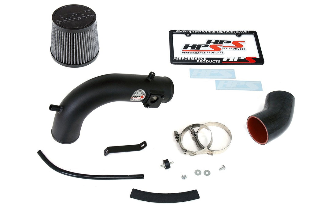 HPS Shortram Air Intake Kit 2009-2014 Acura TSX 2.4L, Black