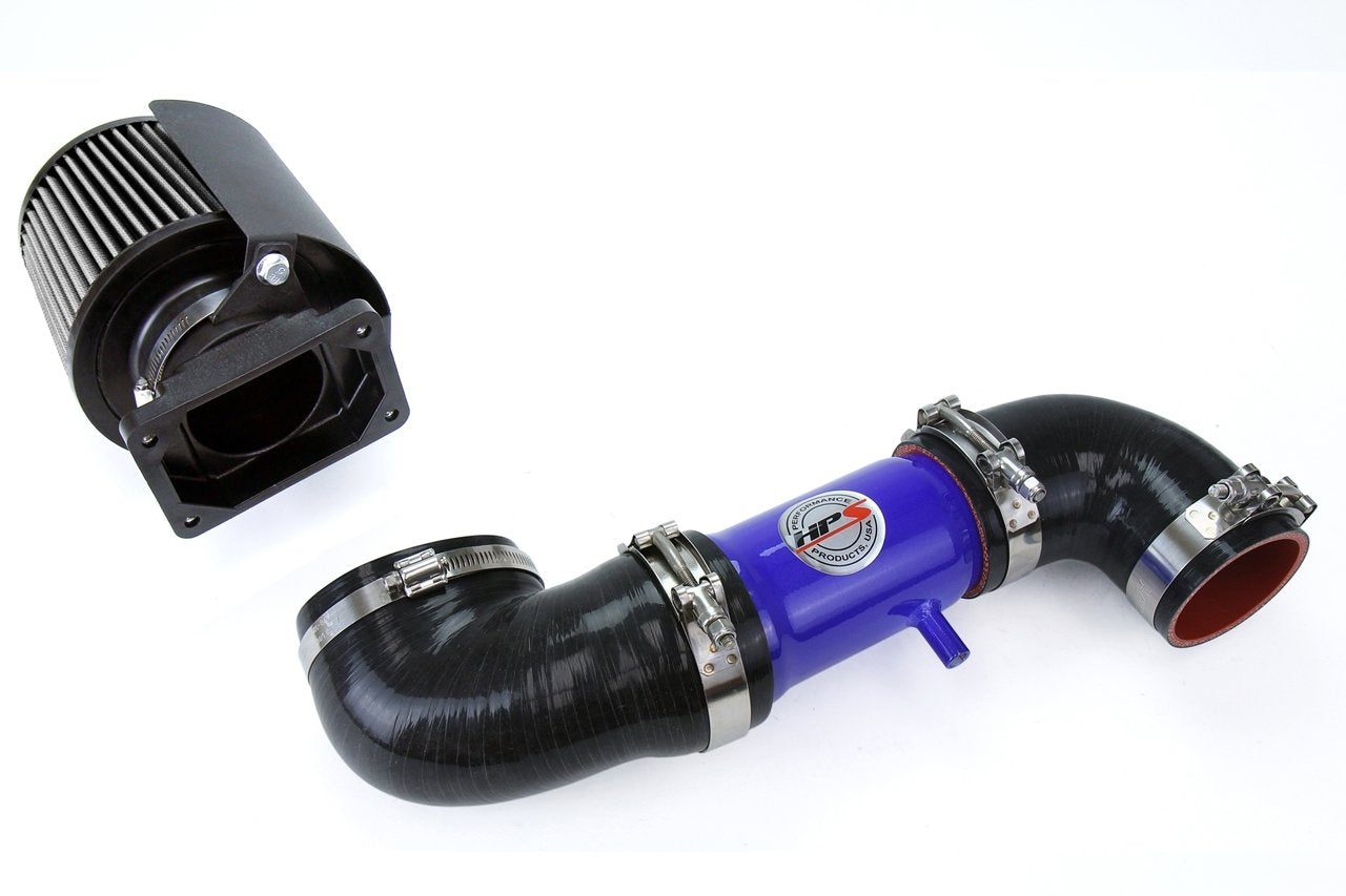 HPS Shortram Air Intake Kit 1991-1999 Dodge Stealth DOHC V6 3.0L Non Turbo, Includes Heat Shield, Blue