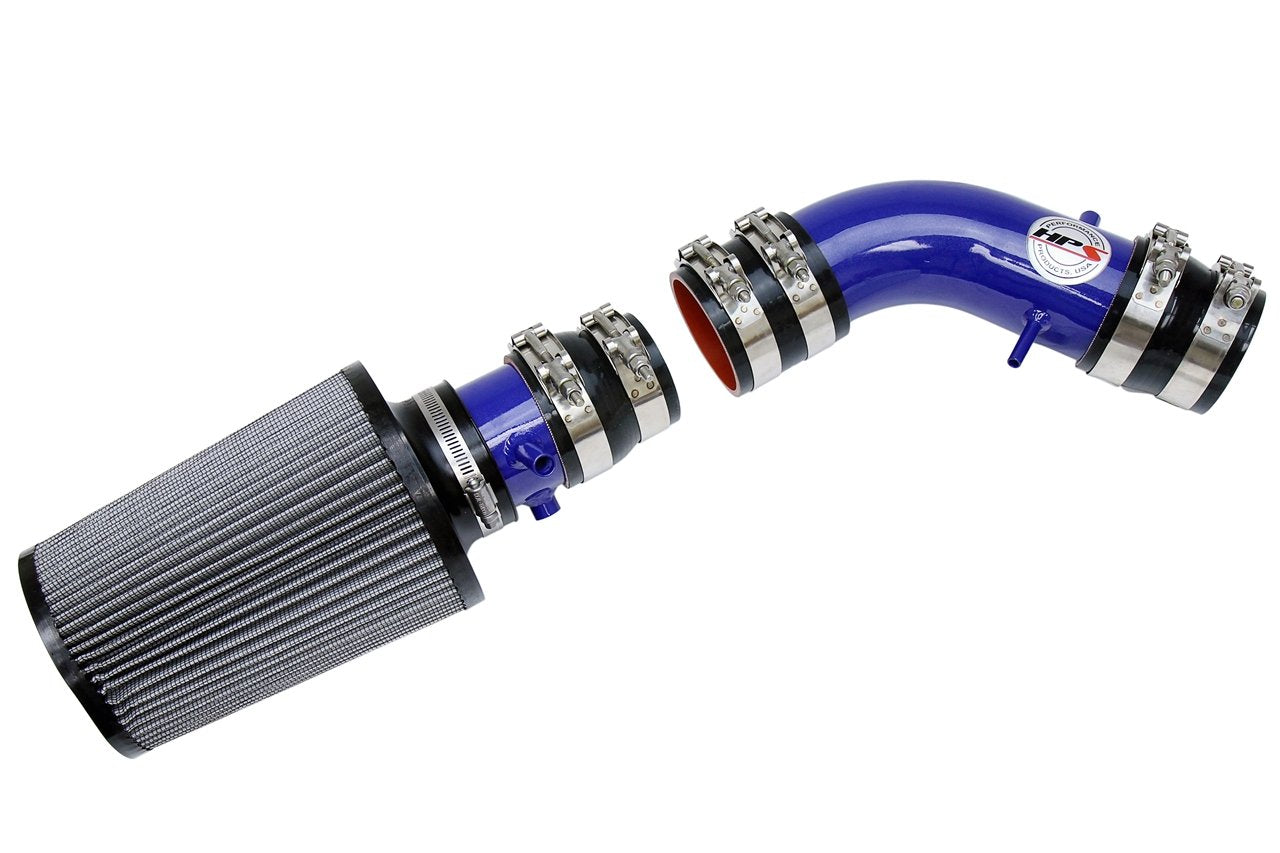HPS Shortram Air Intake Kit 1996-1998 Toyota Tacoma 3.4L V6, Blue
