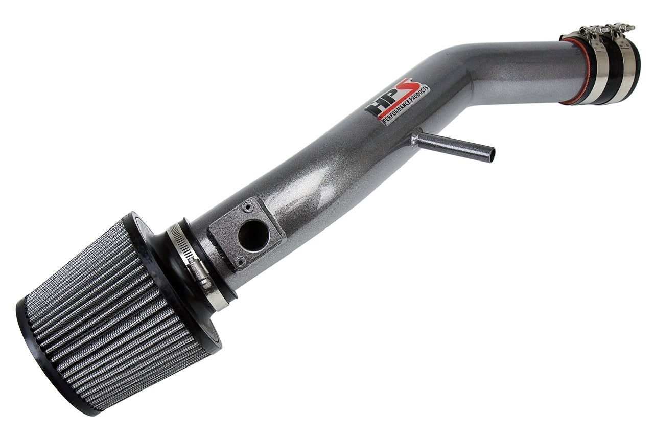 HPS Shortram Air Intake Kit 2006-2011 Lexus GS350 3.5L V6, Gunmetal