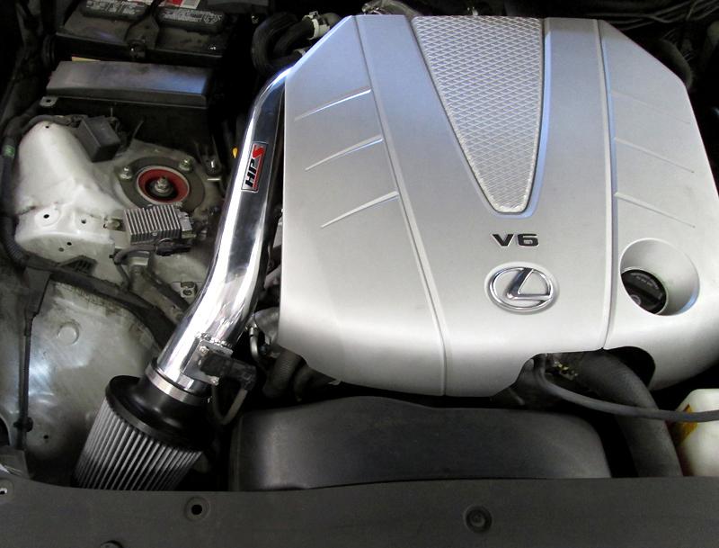 HPS Shortram Air Intake Kit 2006-2011 Lexus GS350 3.5L V6, Black