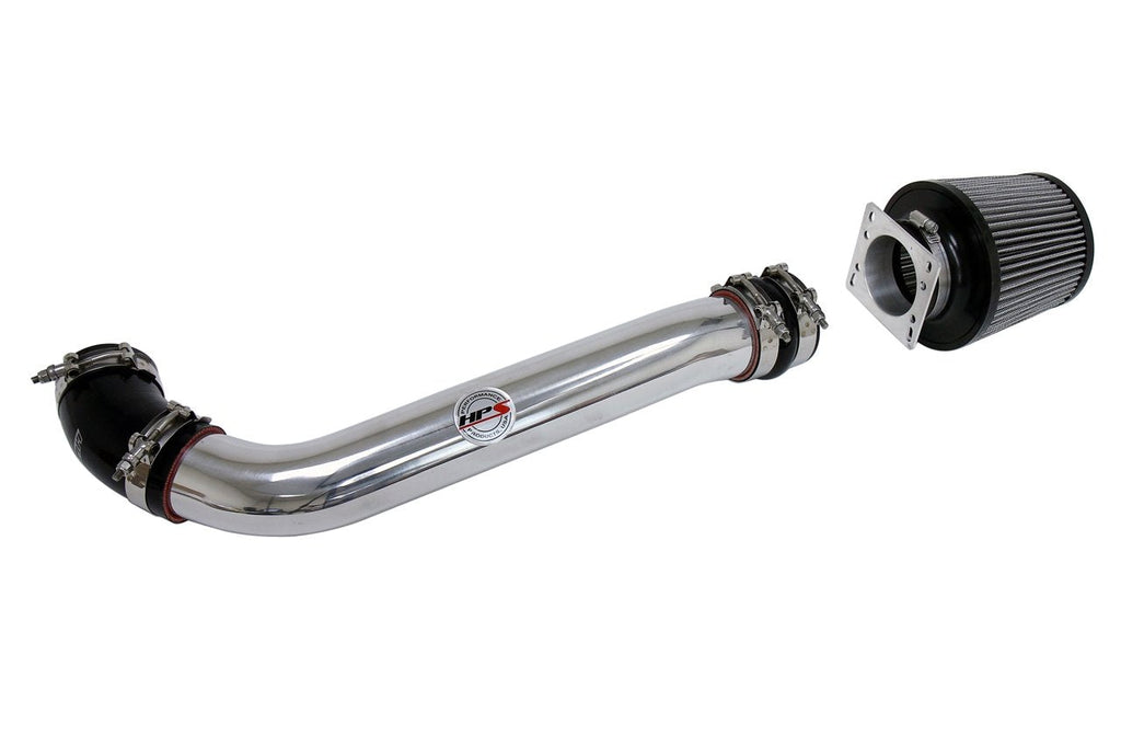 HPS Shortram Air Intake Kit 1989-1995 Toyota 4Runner 22RE 2.4L, Polish